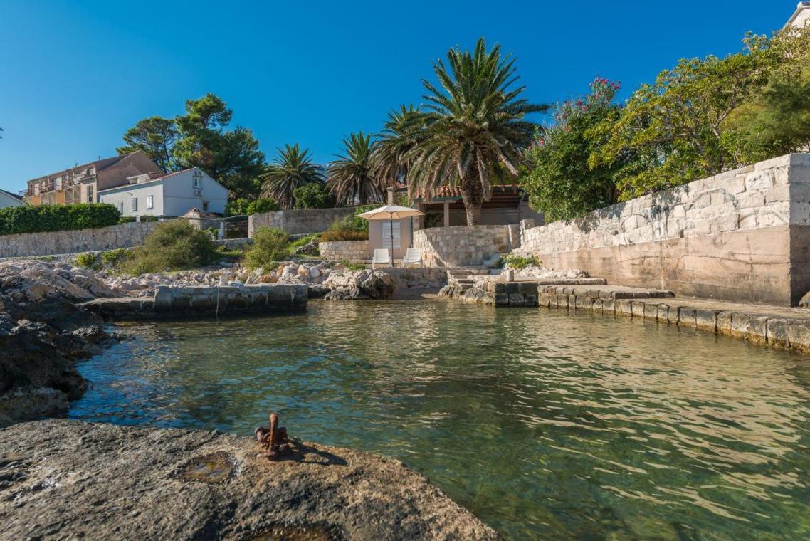 Luxury Beachfront Villa Mare With Private Pool At The Beach Orebic - Peljesac Exterior photo