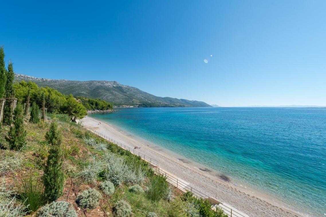 Luxury Beachfront Villa Mare With Private Pool At The Beach Orebic - Peljesac Exterior photo